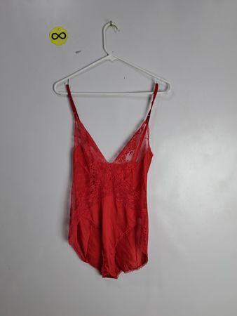 Red Lace Bodysuit