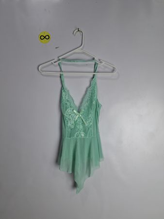 Green Lace Bodysuit