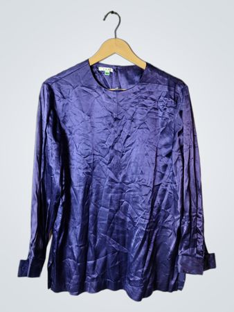 Blue Long-Sleeve Shirt