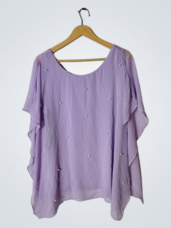 Lilac Petite Top