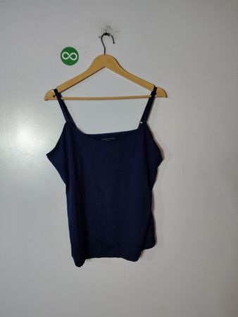 Coldwater Creek Navy Blue Tank Top