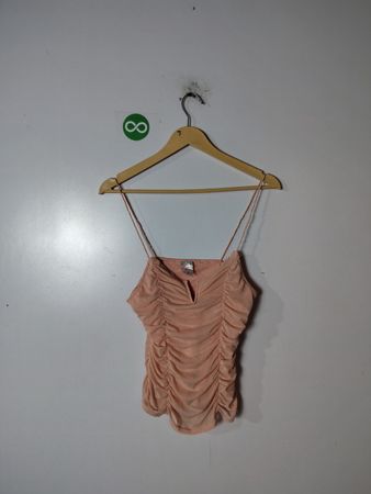 No Boundaries Ruching Cami Top