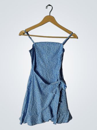 Blue Floral Dress