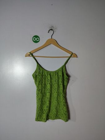 Green Lace Top