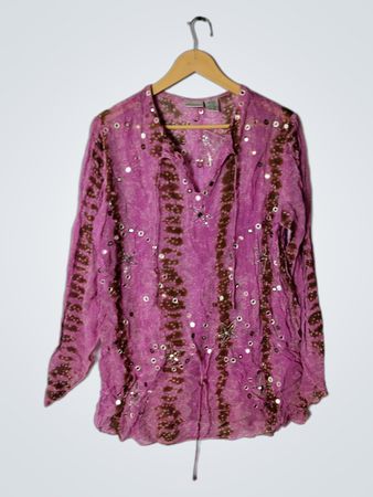 Newport News Pink Blouse