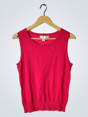 Pink Sleeveless Top