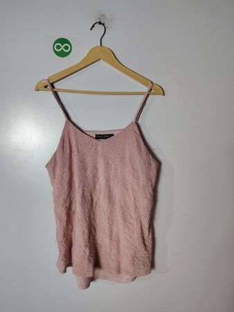 Pink Beaded Top