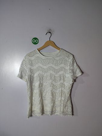 White Lace Blouse