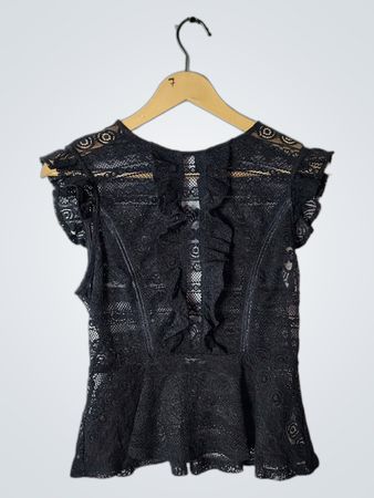 Black Lace Top