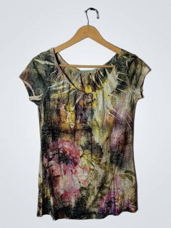 Cleo Petites Floral Blouse