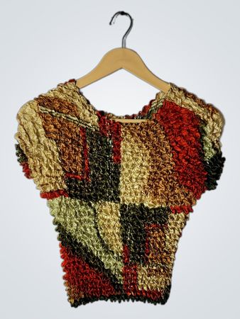Multicolor Patchwork Top