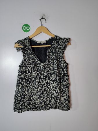 LOFT Floral Blouse