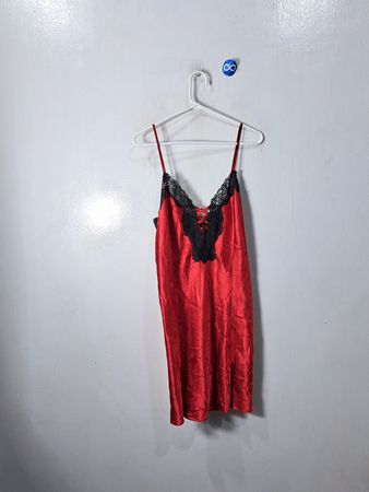 Red Lace Chemise