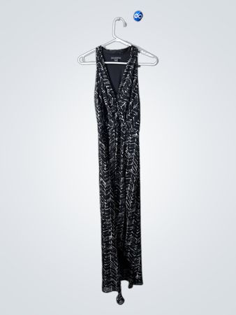 Covington Black and White Dress