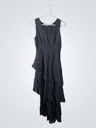 CLICK BY COLOR ME COTTON Black Dress