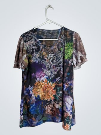 Floral Short Sleeve Shirt