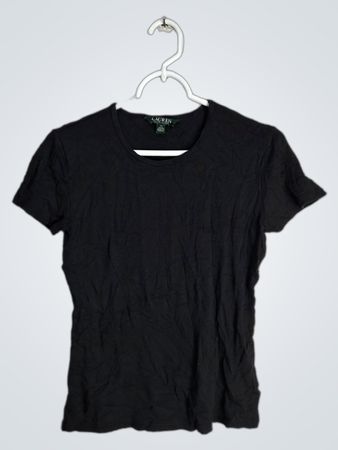 Ralph Lauren Black Crewneck T-Shirt