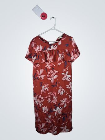 Cedar & Gold Floral Dress
