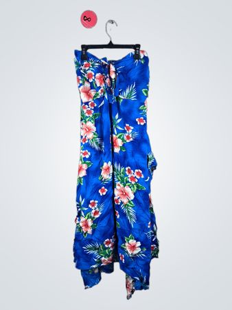 Blue Floral Dress