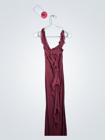 Long Red Evening Dress