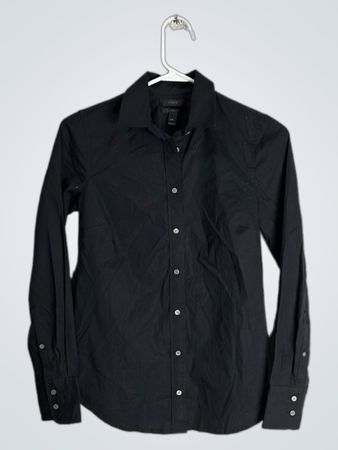 J.Crew Black Button-Down Shirt