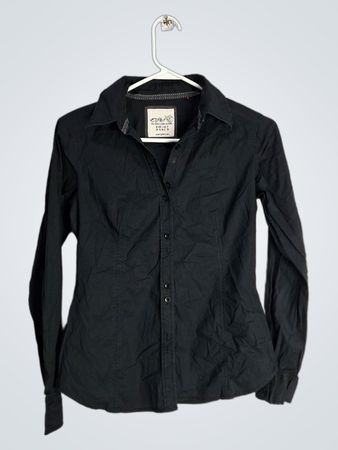 Esprit Black Long-Sleeve Shirt