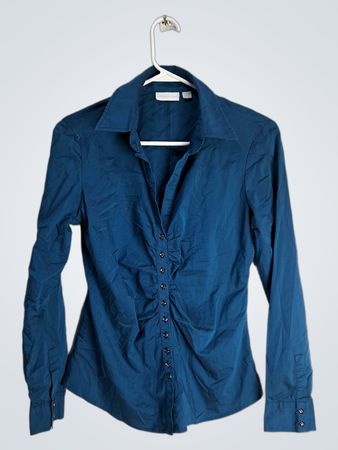 Blue Button-Down Shirt