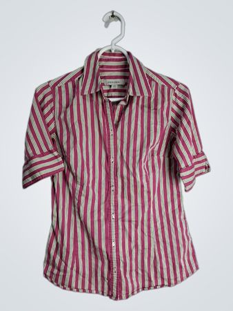 Merona Pink Striped Shirt