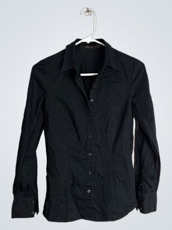 The Limited Essential Black Button-Down Shirt