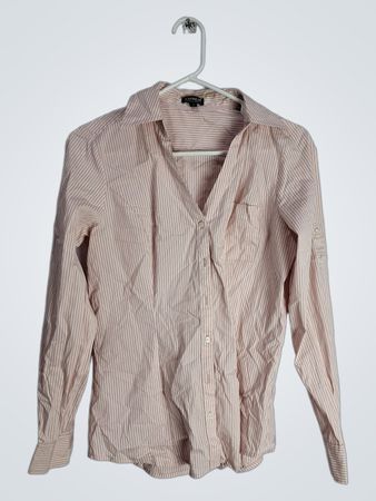 Express Striped Button-Down Shirt