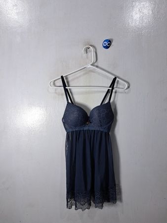 D&G Intimates Blue Lace Camisole