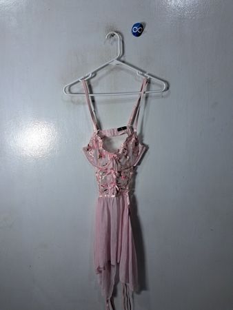 Pink Lace Chemise