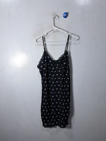 Black Butterfly Cami Dress