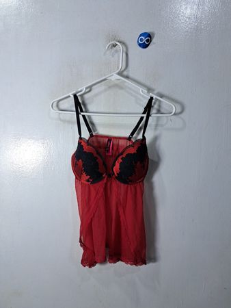 La Senza Red Lace Camisole