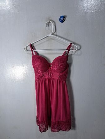 Pink Lace Chemise