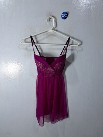 Purple Lace Chemise