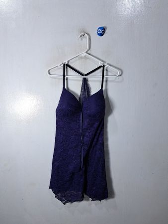 APT.S XL Intimates Purple Lace Chemise
