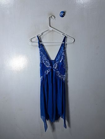 Blue Lace Dress
