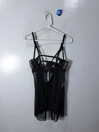 Black Lace Chemise