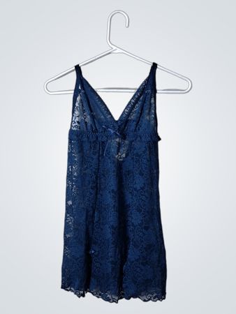 Blue Lace Camisole