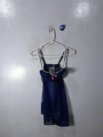Blue Lace Chemise