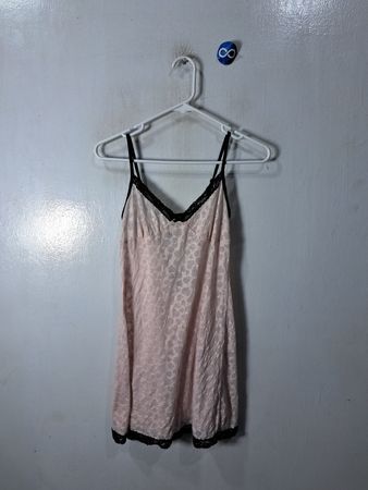 Pink Lace Trim Camisole