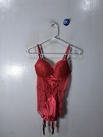 Adora Red Lace Corset