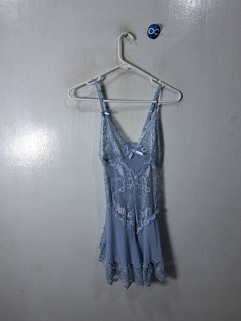 Blue Lace Camisole