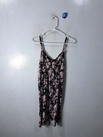Unbranded Floral Print Mini Slip Dress
