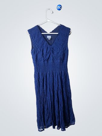 Rabbit Rabbit Designs Blue Dress