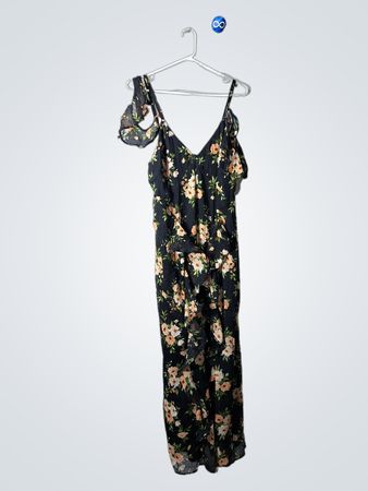 Old Navy The Occasion Floral Off-Shoulder Midi Dress