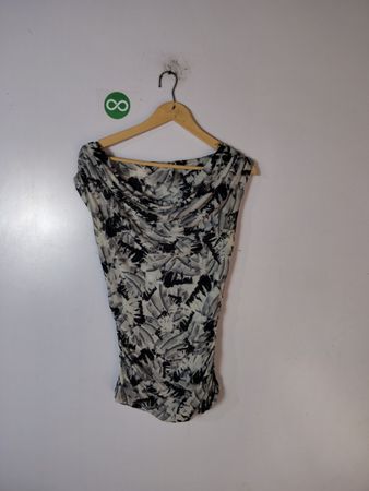 Black and White Dress
