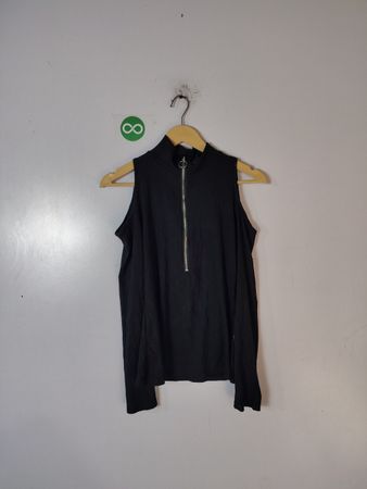 Black Sleeveless Top