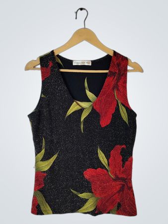 Central Park West Floral Sleeveless Top